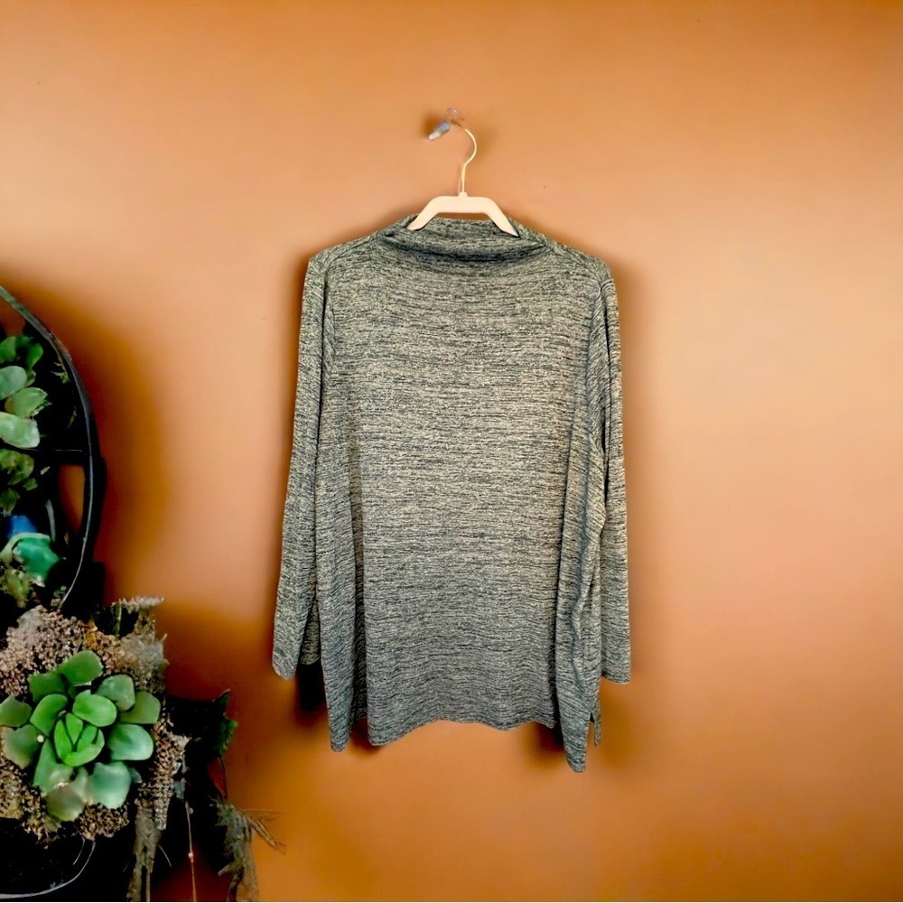 Lands’ End Teal Long Sleeve Shirt Size 2x